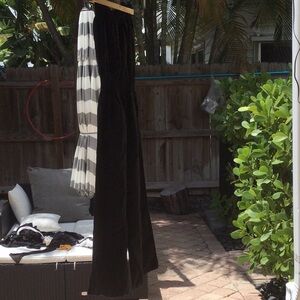 Black Strapless Jumpsuit